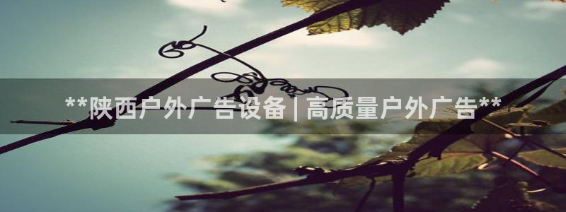 杏宇平台登录方法：**陕西户外广告设备 | 高质量户外广告**