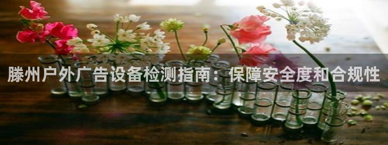 杏宇平台官网注册：滕州户外广告设备检测指南：保障安全度和合规性