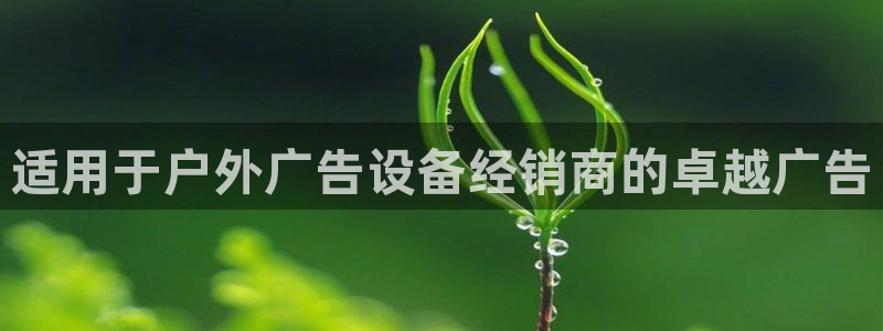 杏宇平台注册地址在哪里：适用于户外广告设备经销商的卓越广告